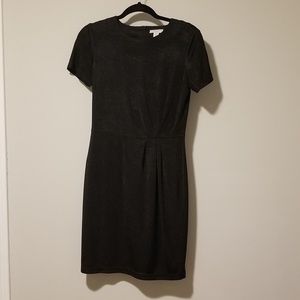 Katherine Barclay short sleeved black dress